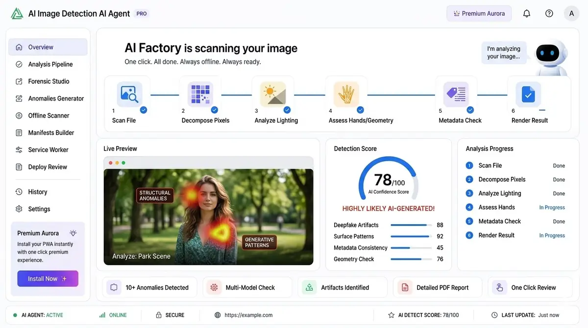 AI IoT gateway platform — example of the AI tool dashboard software